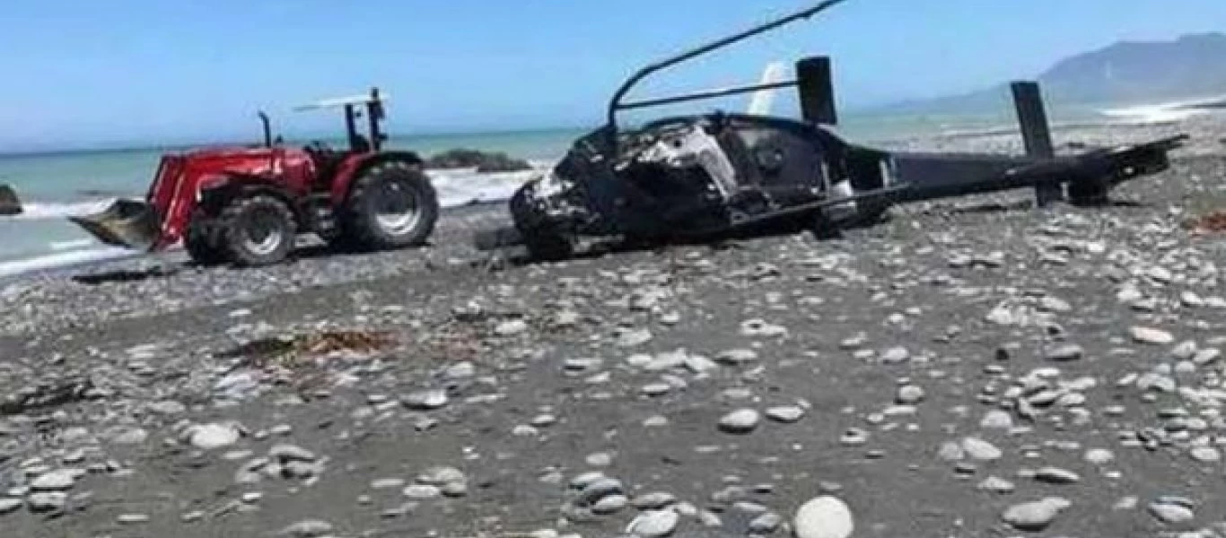 Συντριβή ελικοπτέρου στη Νέα Ζηλανδία: Δύο νεκροί και τρία τραυματισμένα παιδιά (φώτο)